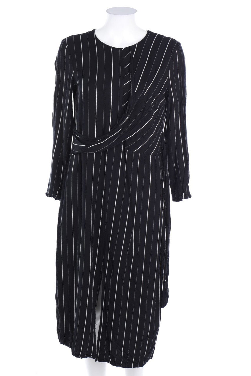 MANGO SUIT - Midikleid mit Streifen - M