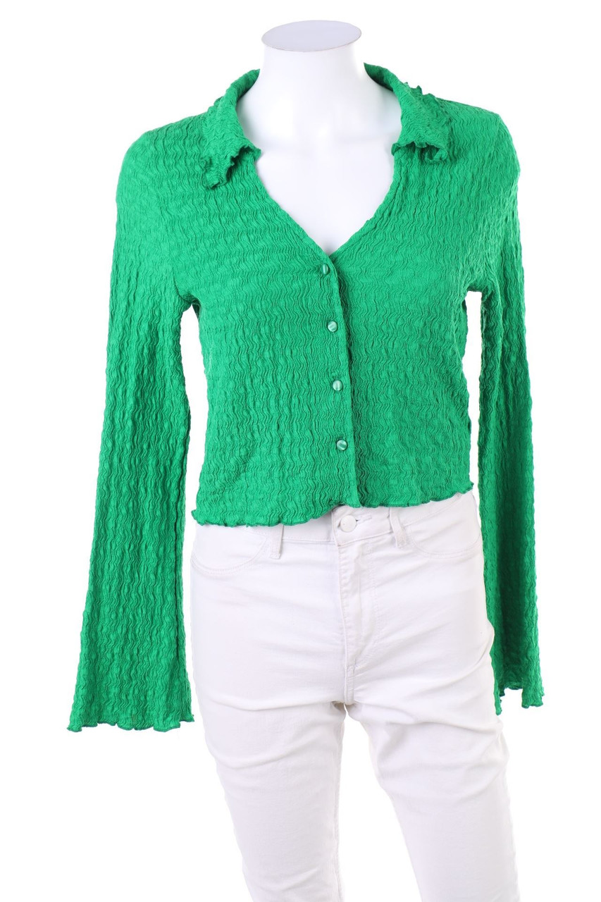 MONKI - Cropped-Bluse - S