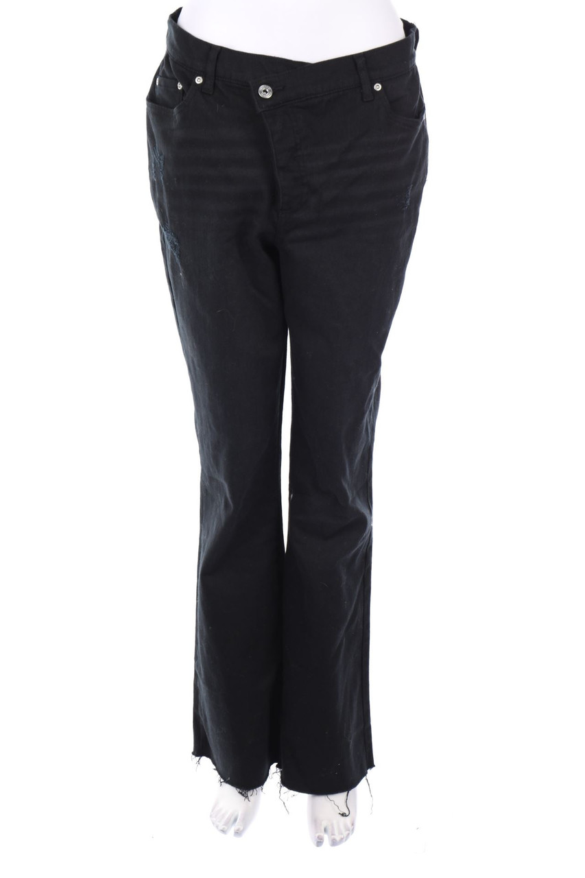 RAINBOW - Distressed, Flared-Jeans - D 42