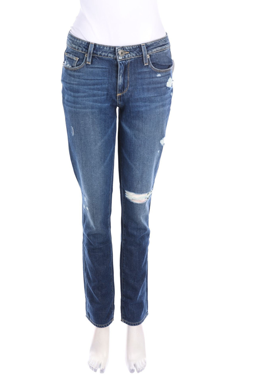 PAIGE - Destroyed-Slim Jeans - W26
