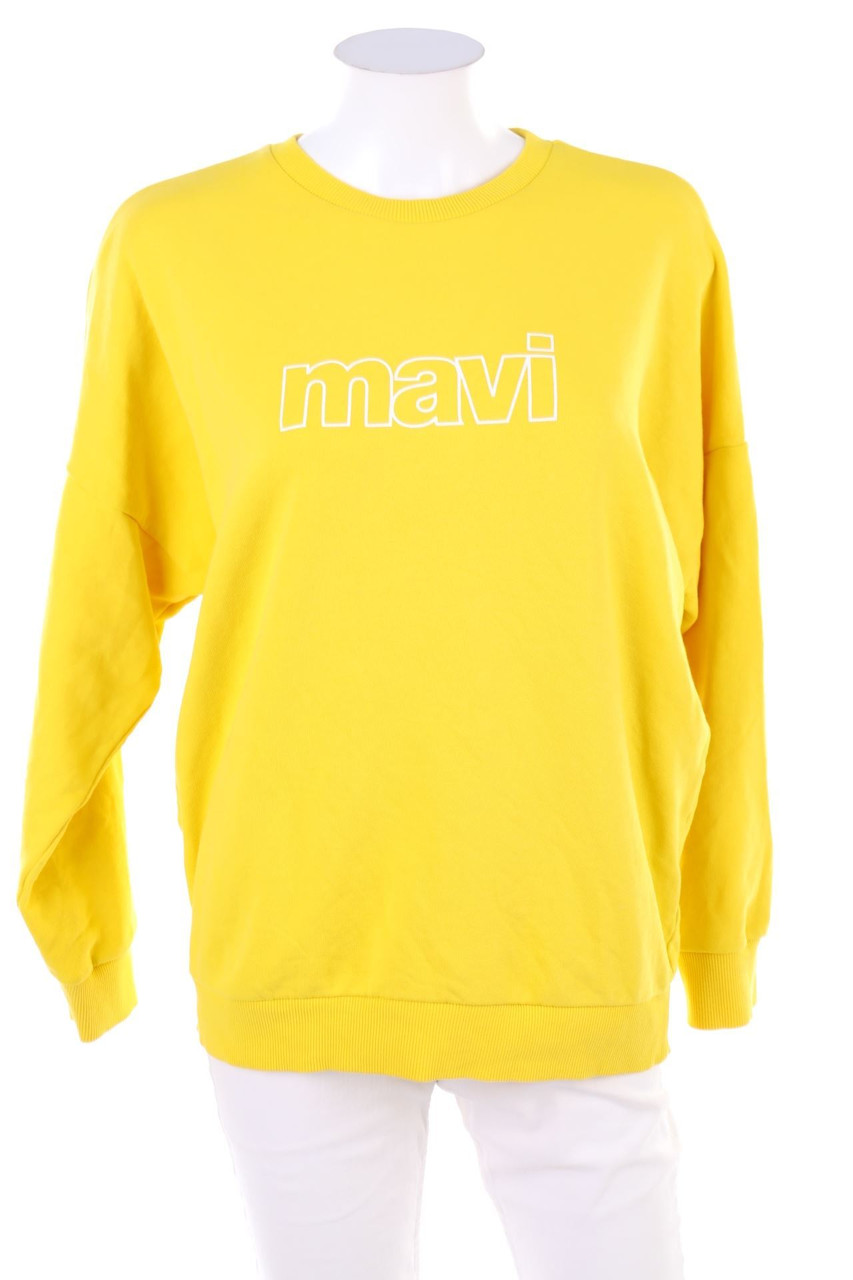 mavi - Sweatshirt aus Baumwolle mit Logo-Print - XS