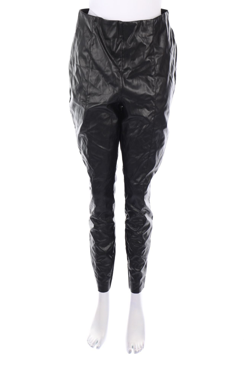 H&M - Kunstleder-Leggings - D 44