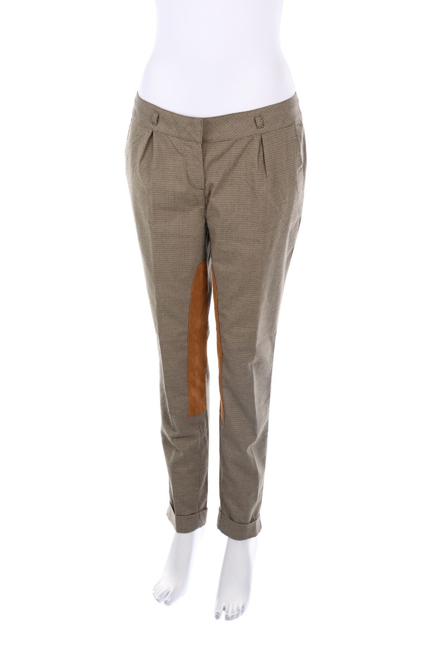 orsay - Karo-Hose mit Patches - D 38