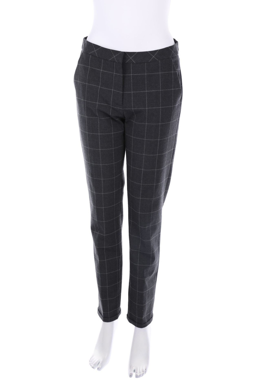 GERRY WEBER - Hose mit Karo-Muster - D 42