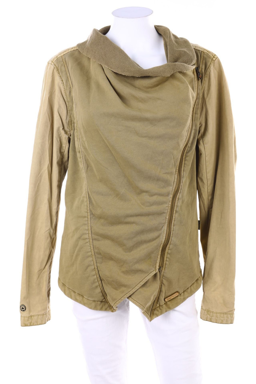 KHUJO - Jacket with Asymmetrical Cut - XXL