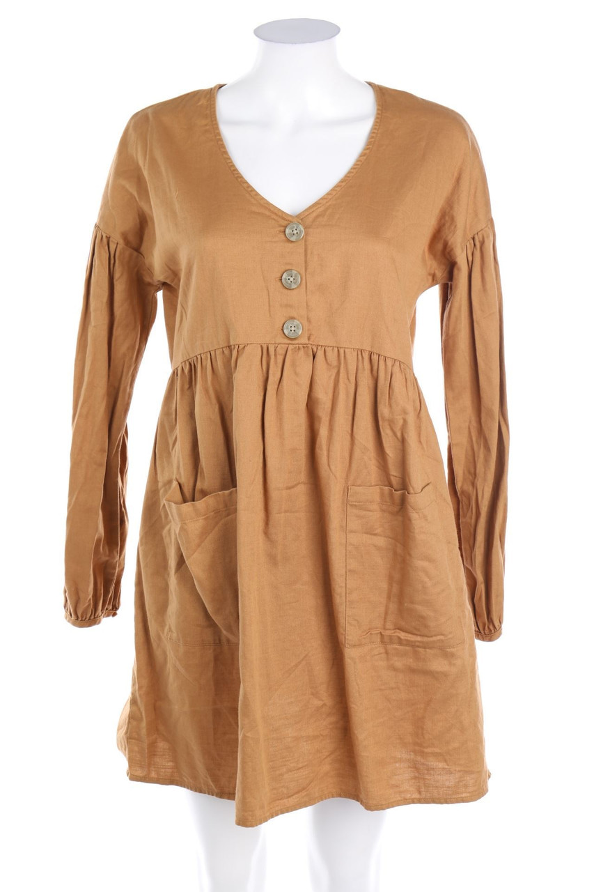 CLOCKHOUSE by C&A - Kleid aus Baumwolle mit aufgesetzten Taschen - D 36