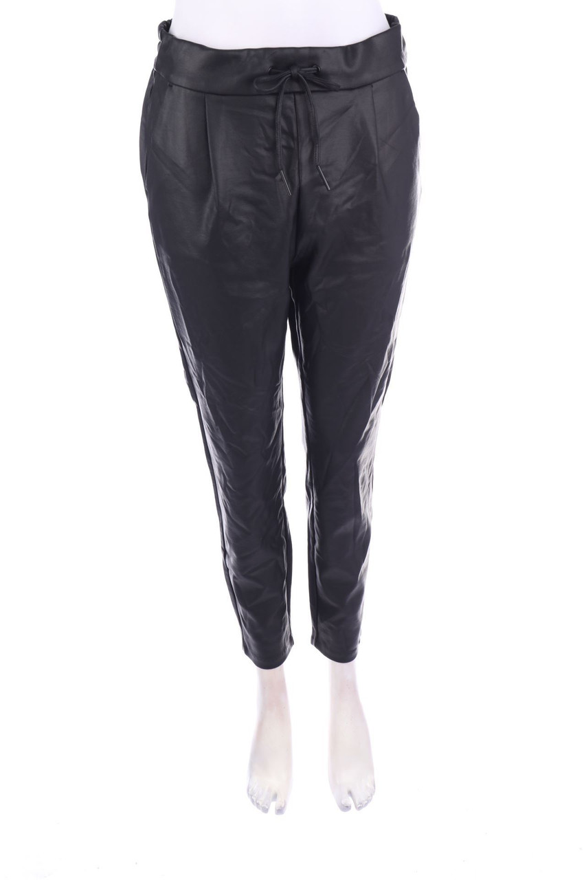 VERO MODA - Coated-Bundfaltenhose - M