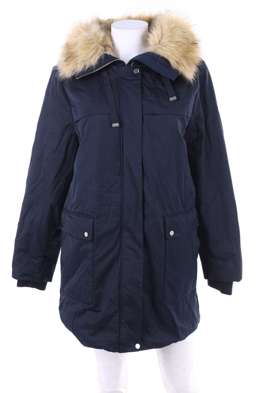 ESPRIT - Parka mit Fake Fur-Besatz - M