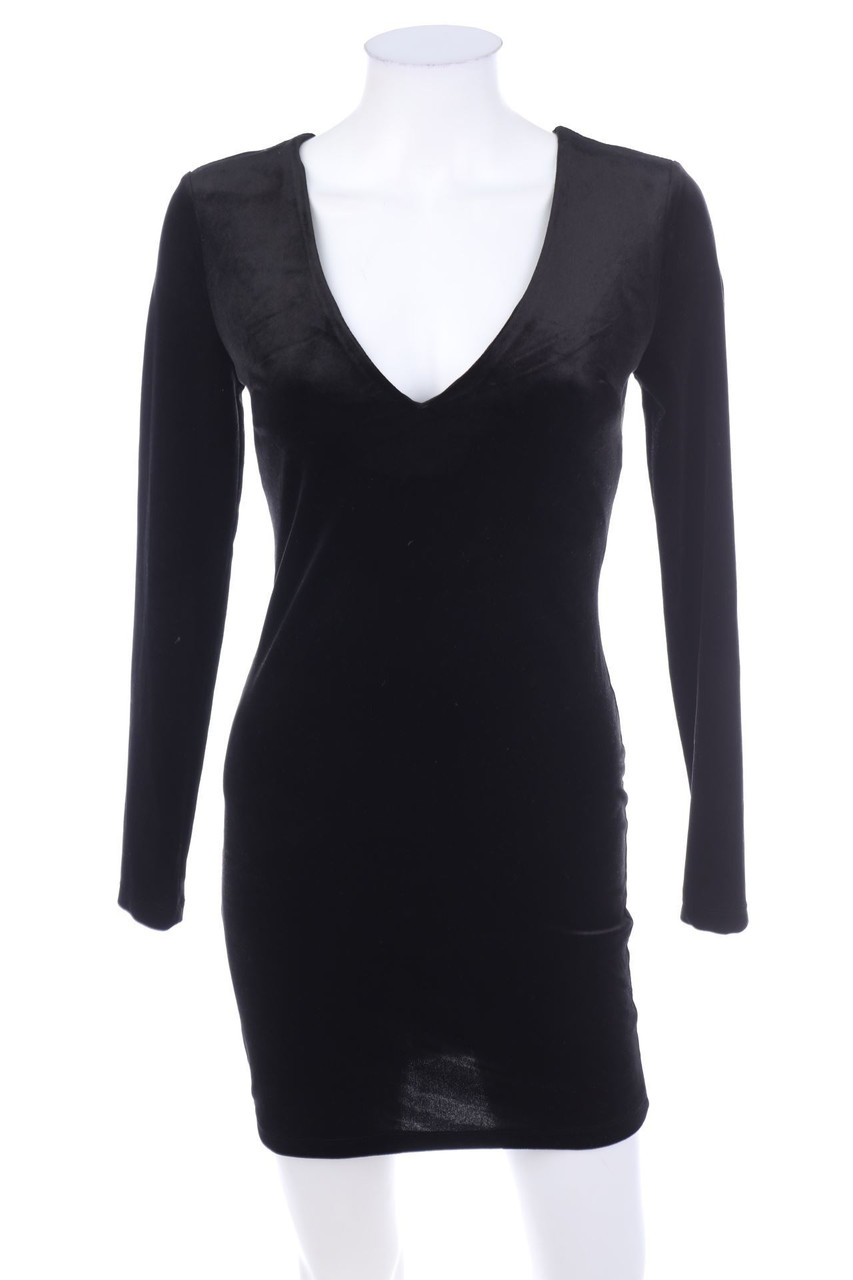 TOPSHOP - Velvet dress with Lacing - D 34