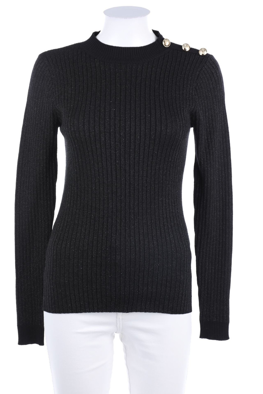 Aniston - Glitzer-Strick-Pullover - D 34