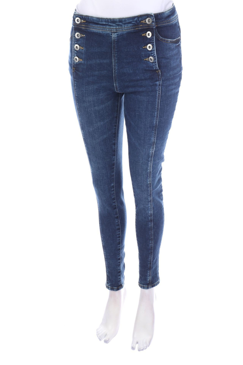 ESPRIT de corp - Used Look Skinny-Jeans - W28