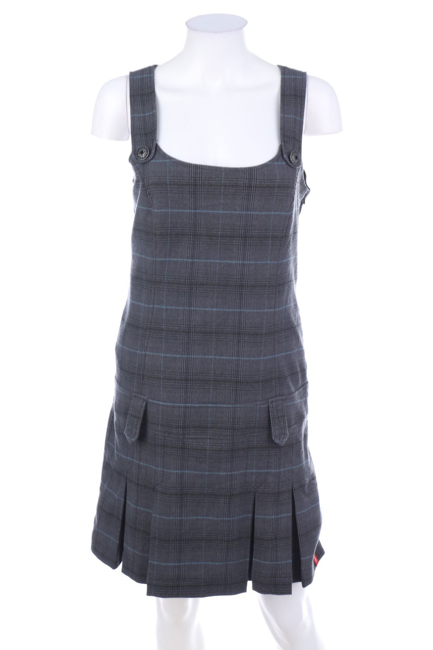 ESPRIT de corp - Minikleid mit Karo-Muster - D 36