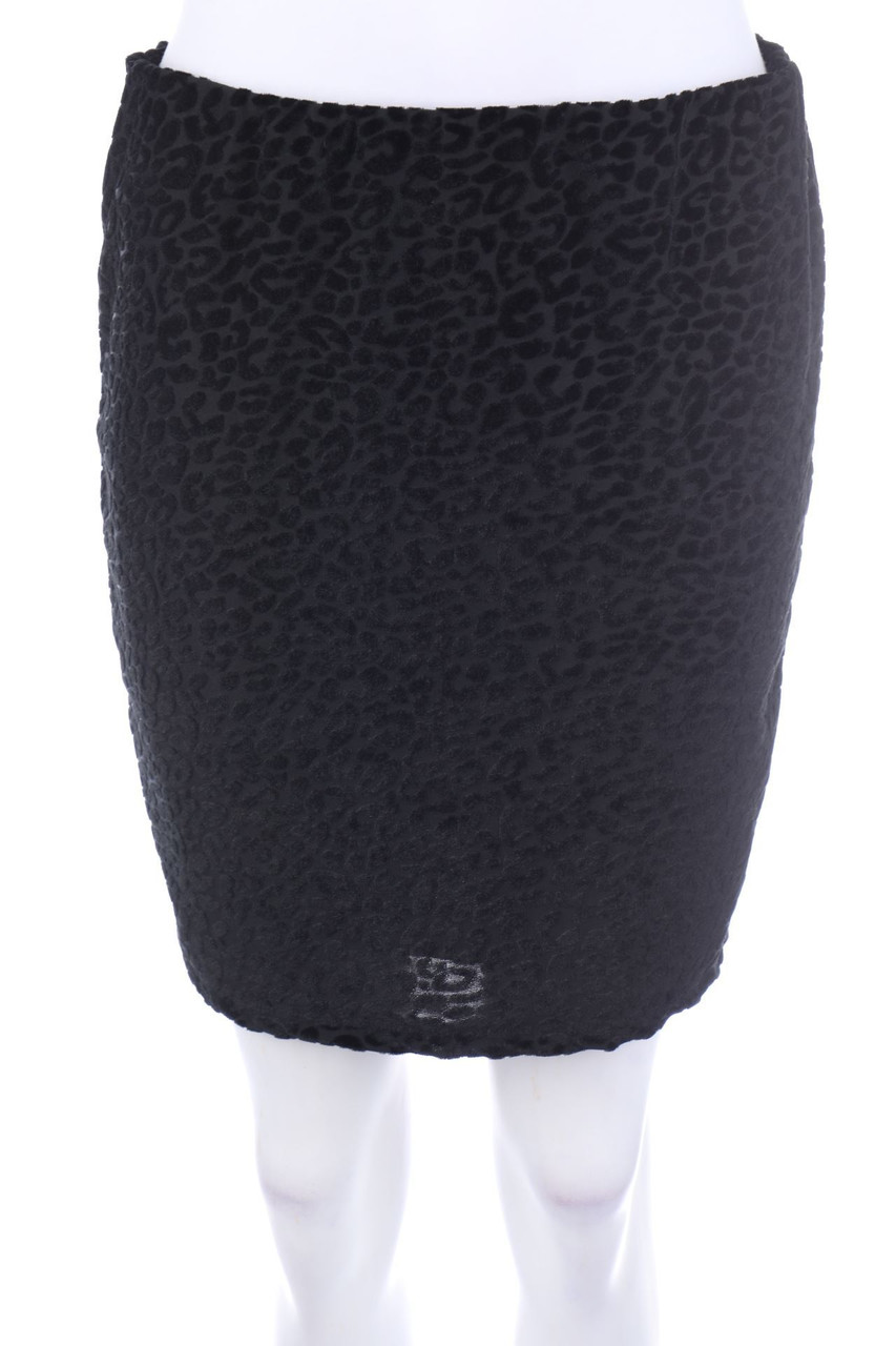 No Label - Skirt with Leo Print - D 38