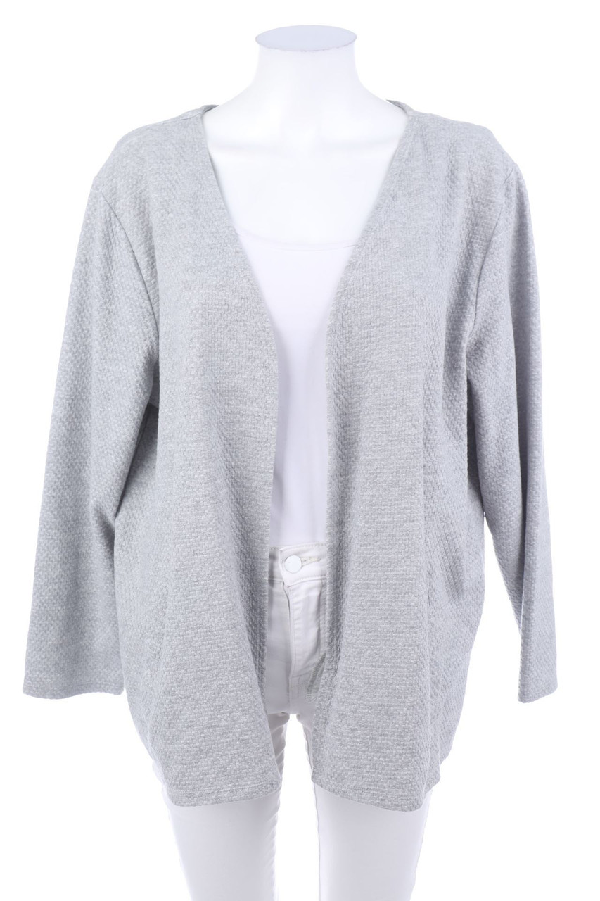 Ohne Label - Jersey-Cardigan - XXL