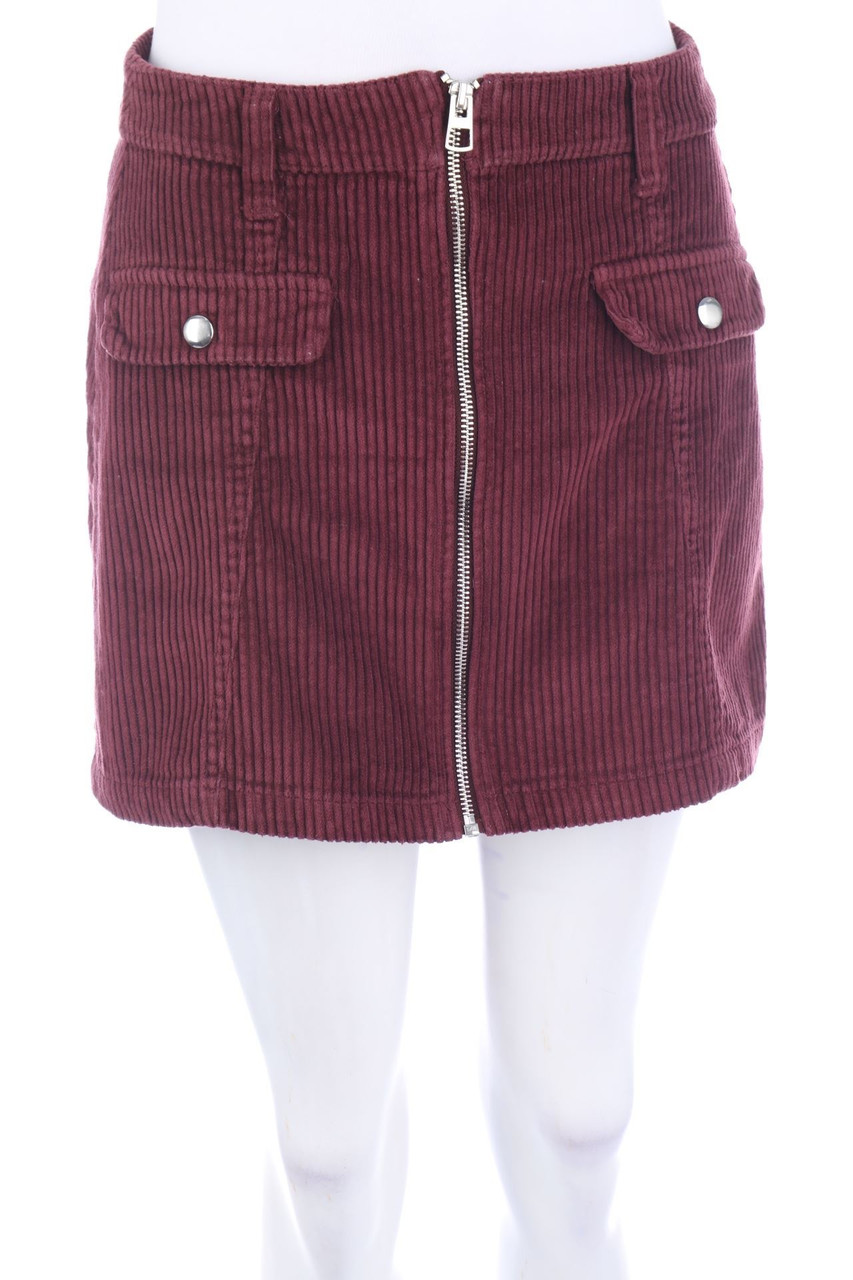 Bershka - Corduroy-Skirt - S
