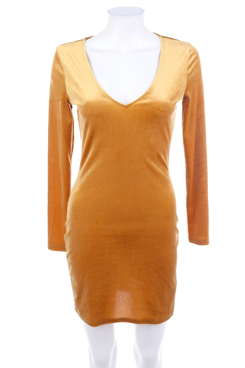 H&M DIVIDED - Samt-Kleid - D 36