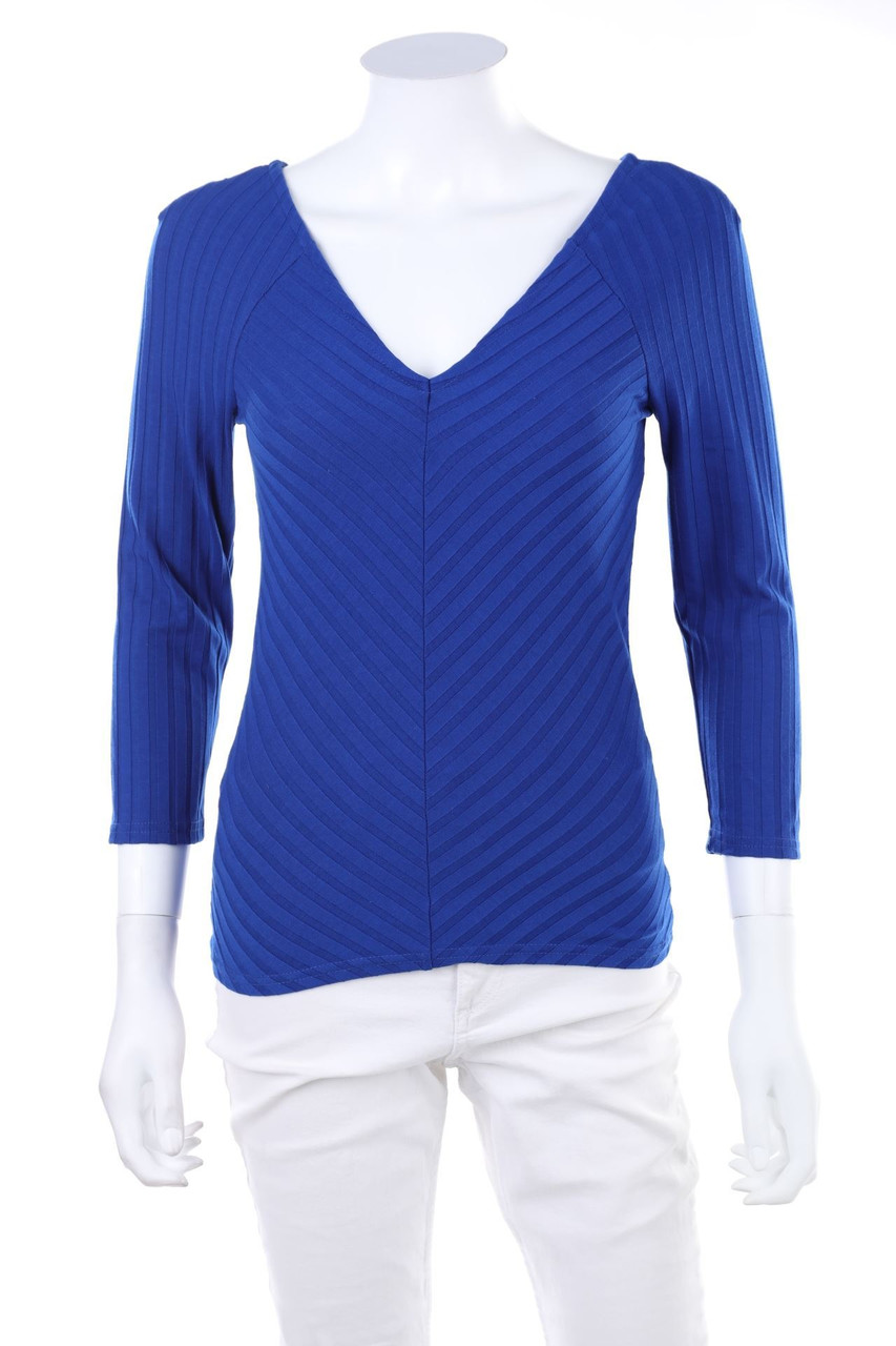 ONLY - Cold-Shoulder-3/4-Arm-Shirt - S