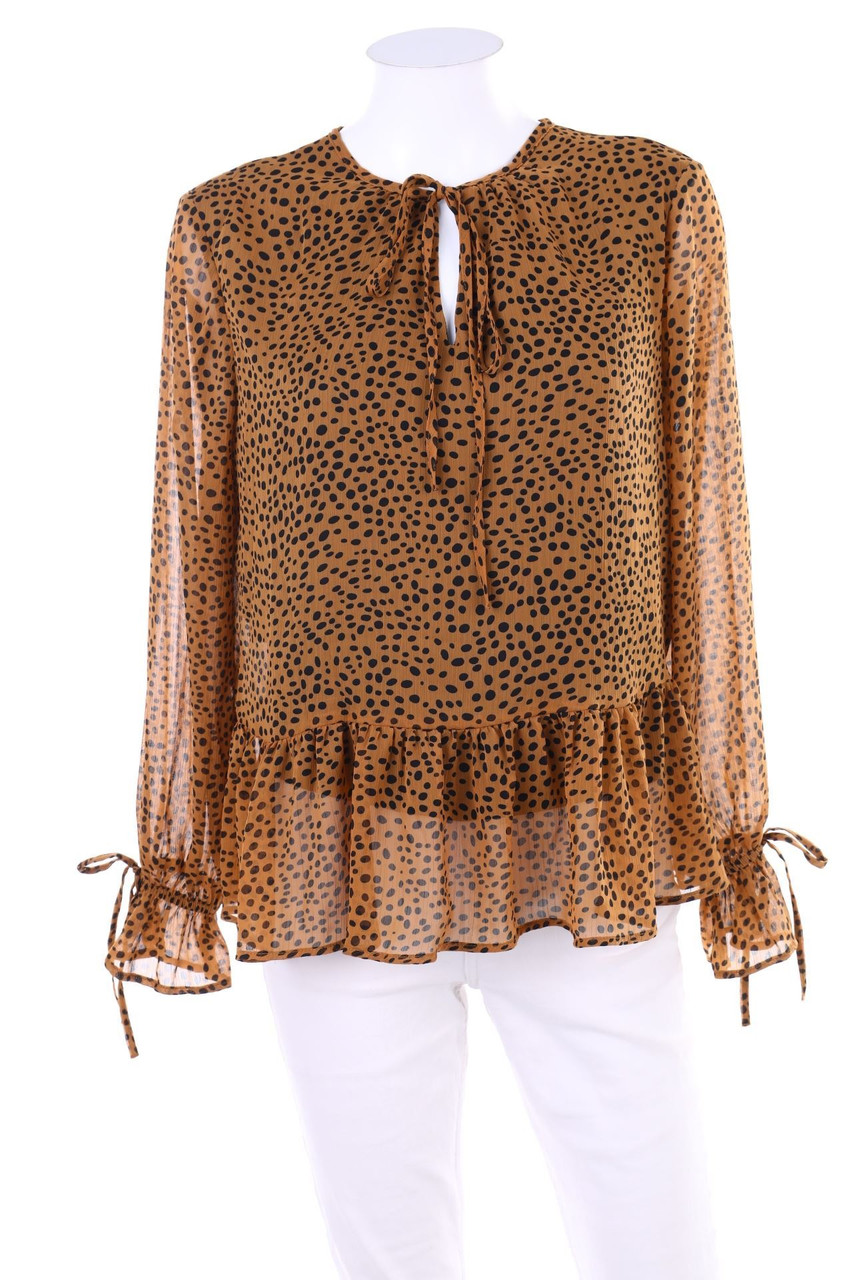 RESERVED - Blouse with Dots - D 34