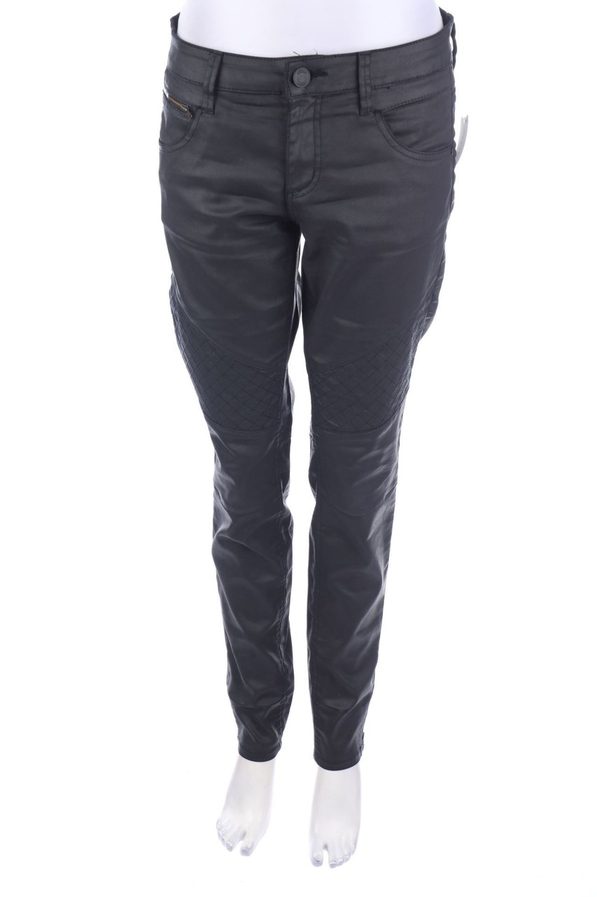 s.Oliver - Coated Skinny-Jeans im Biker-Stil - D 38