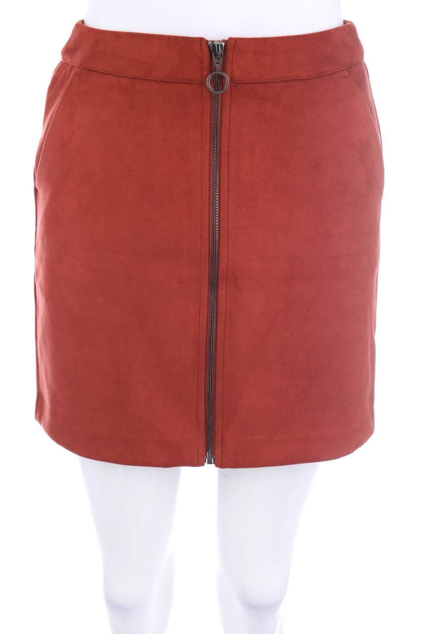 VERO MODA - Faux Leather-Mini-Rock - XS