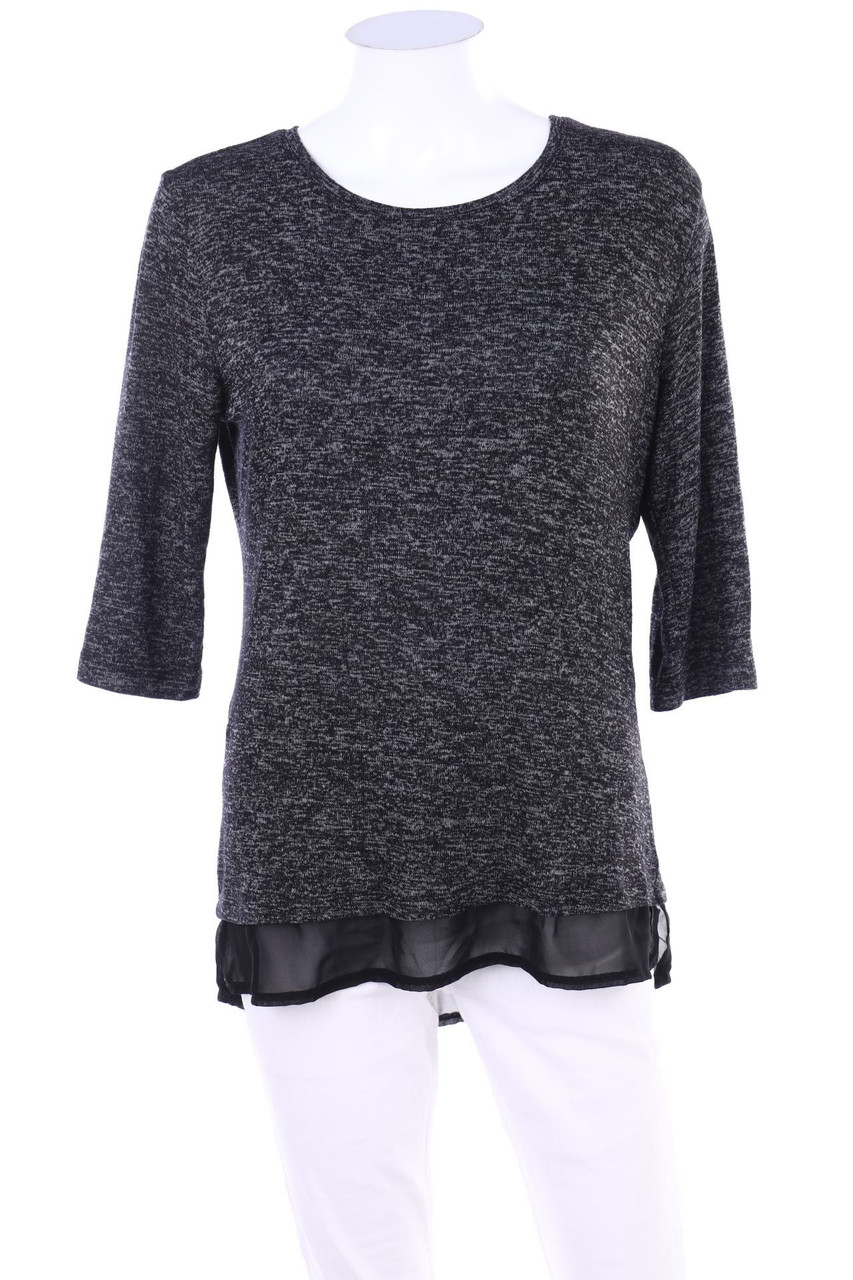 Chicorée - Shortsleeve-Shirt with Chiffon - S