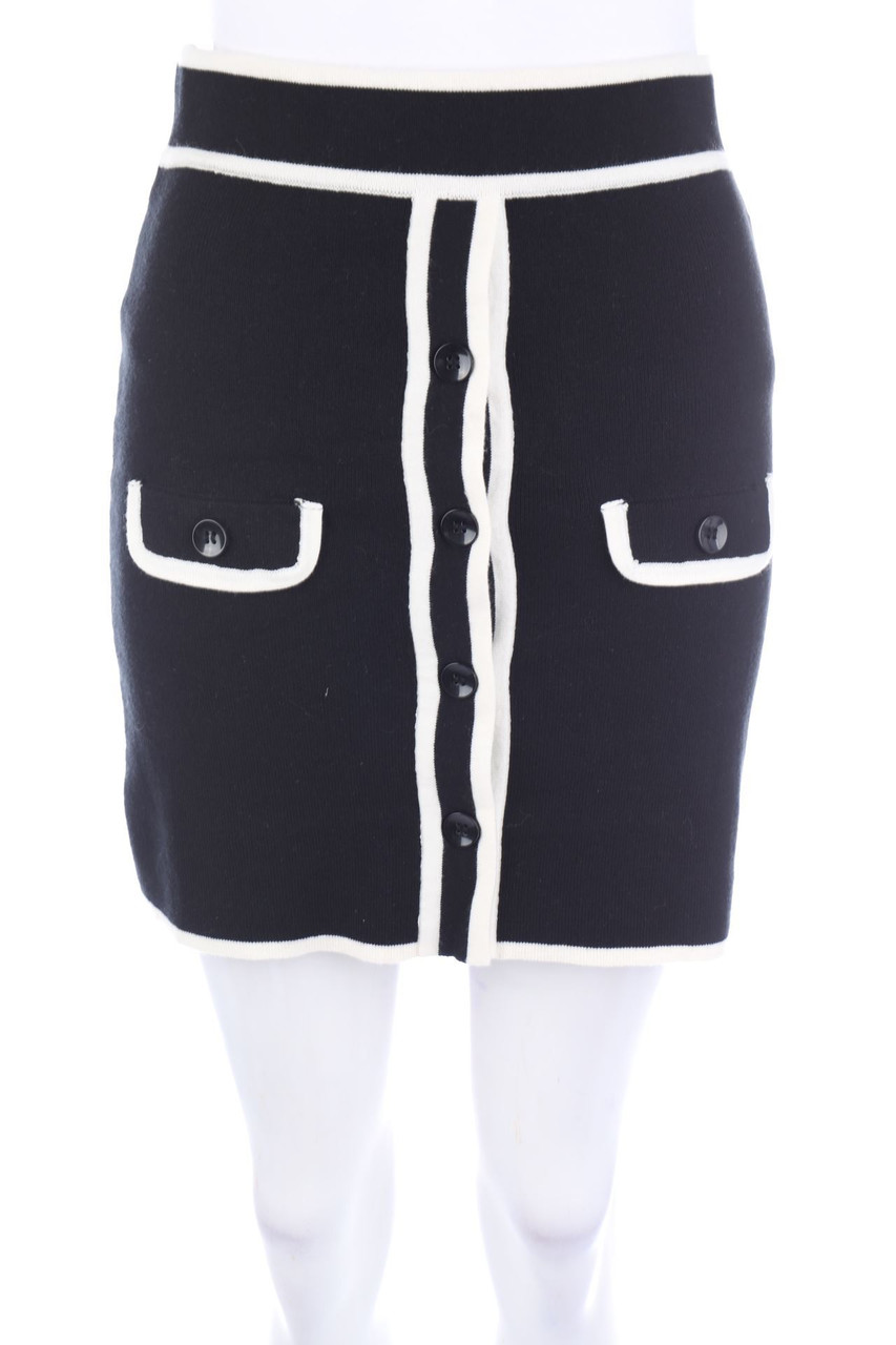 FASHION NOVA - Mini-Strickrock aus Baumwoll-Mix - XS