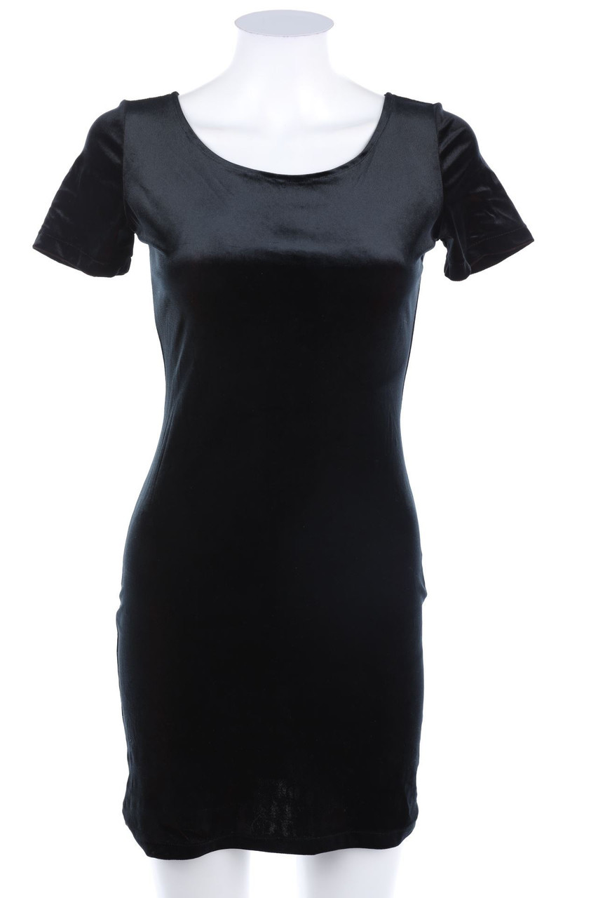 DONNA - Velvet Mini Dress - D 34