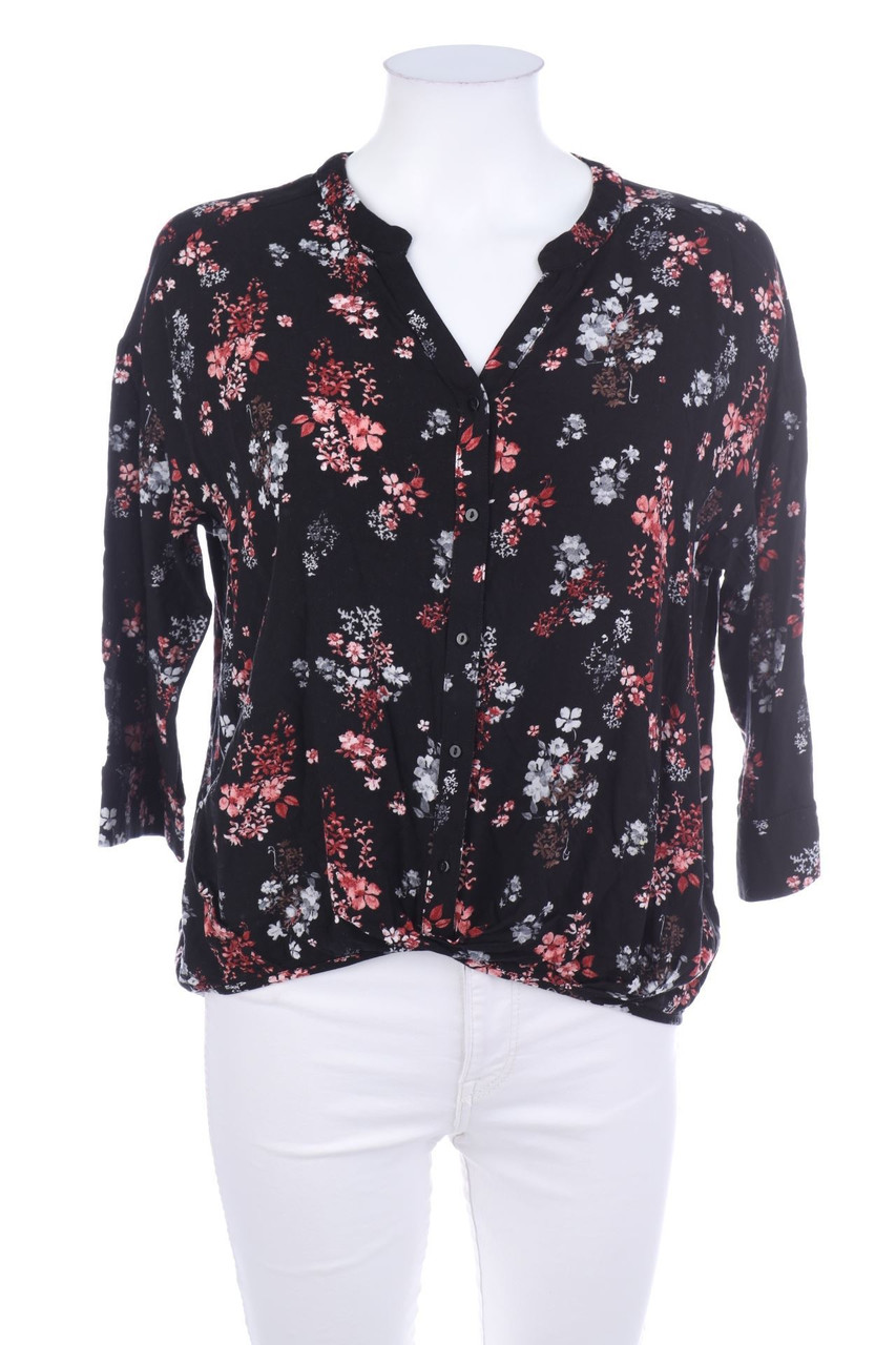 House - Print-Blouse with 3/4 Sleeve - M