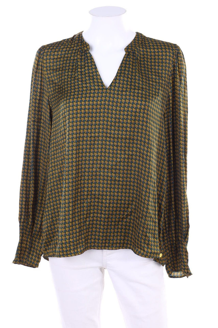 SCOTCH & SODA - Blouse with Houndstooth Pattern - M