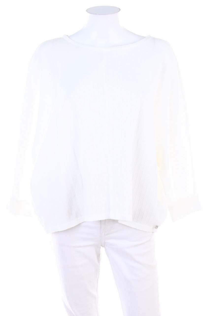 TOM TAILOR Denim - Batwing-Shirt mit Streifen - S