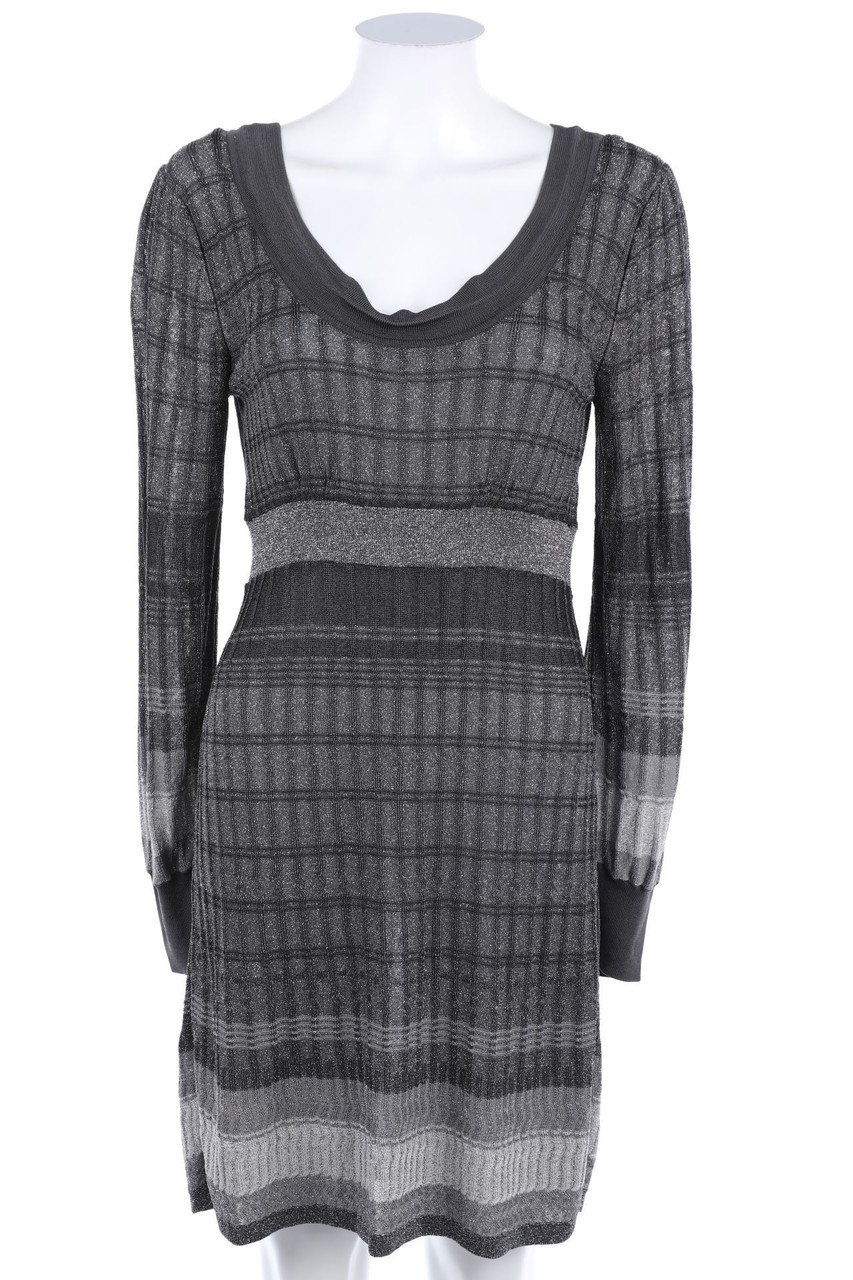No Label - Glitter-Knit Dress - S