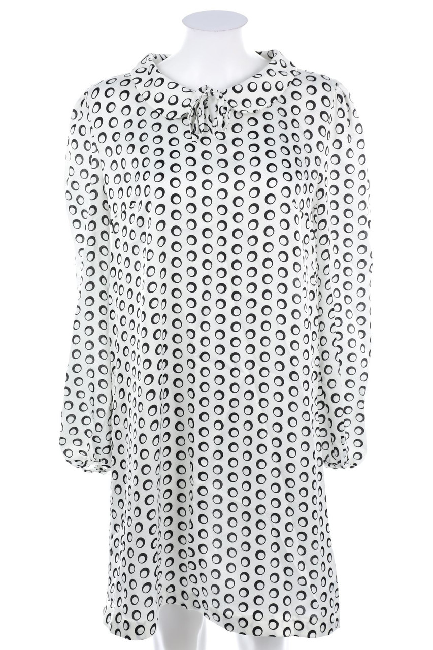 WHO*S WHO - Satin-Kleid mit Bubi-Kragen - D 40