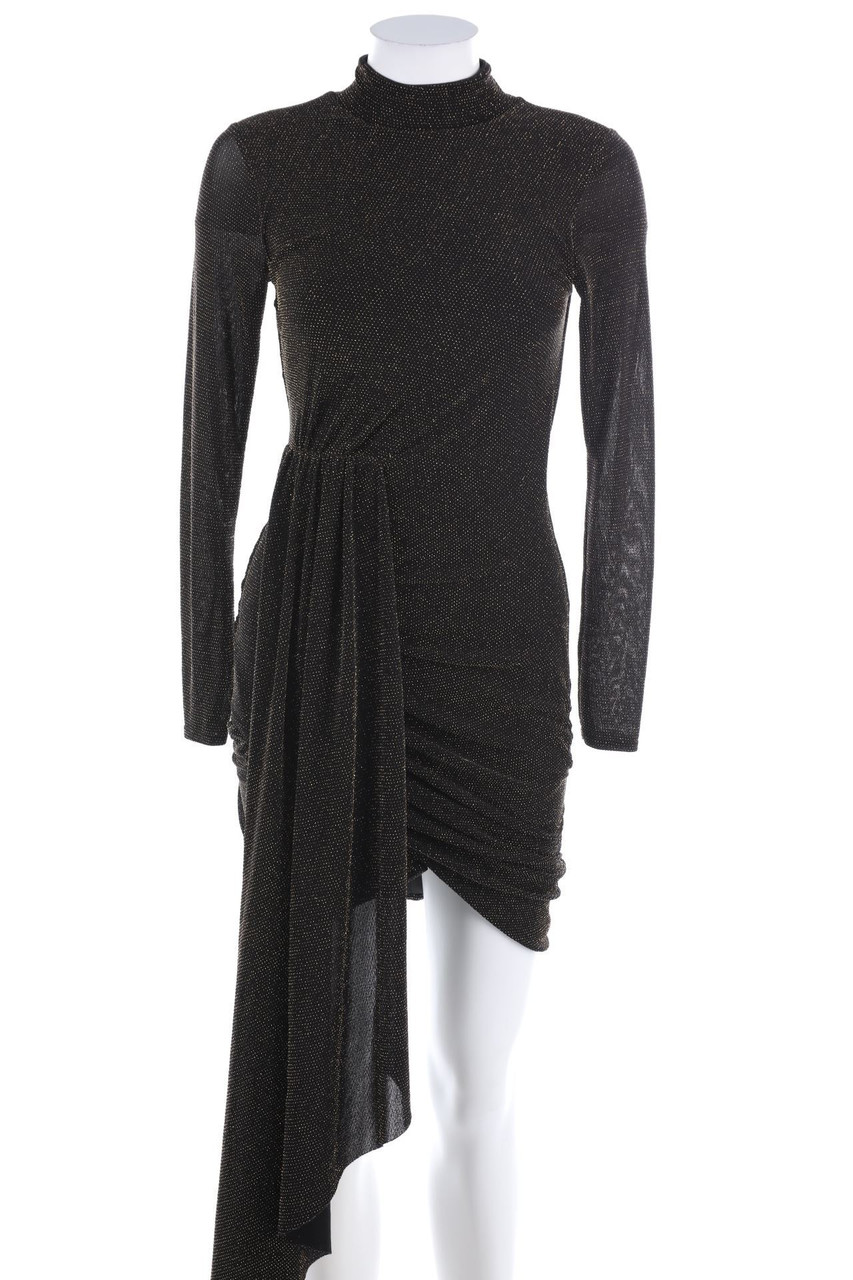 CLUB L LONDON - Glitter-Party Dress with Draping - D 34