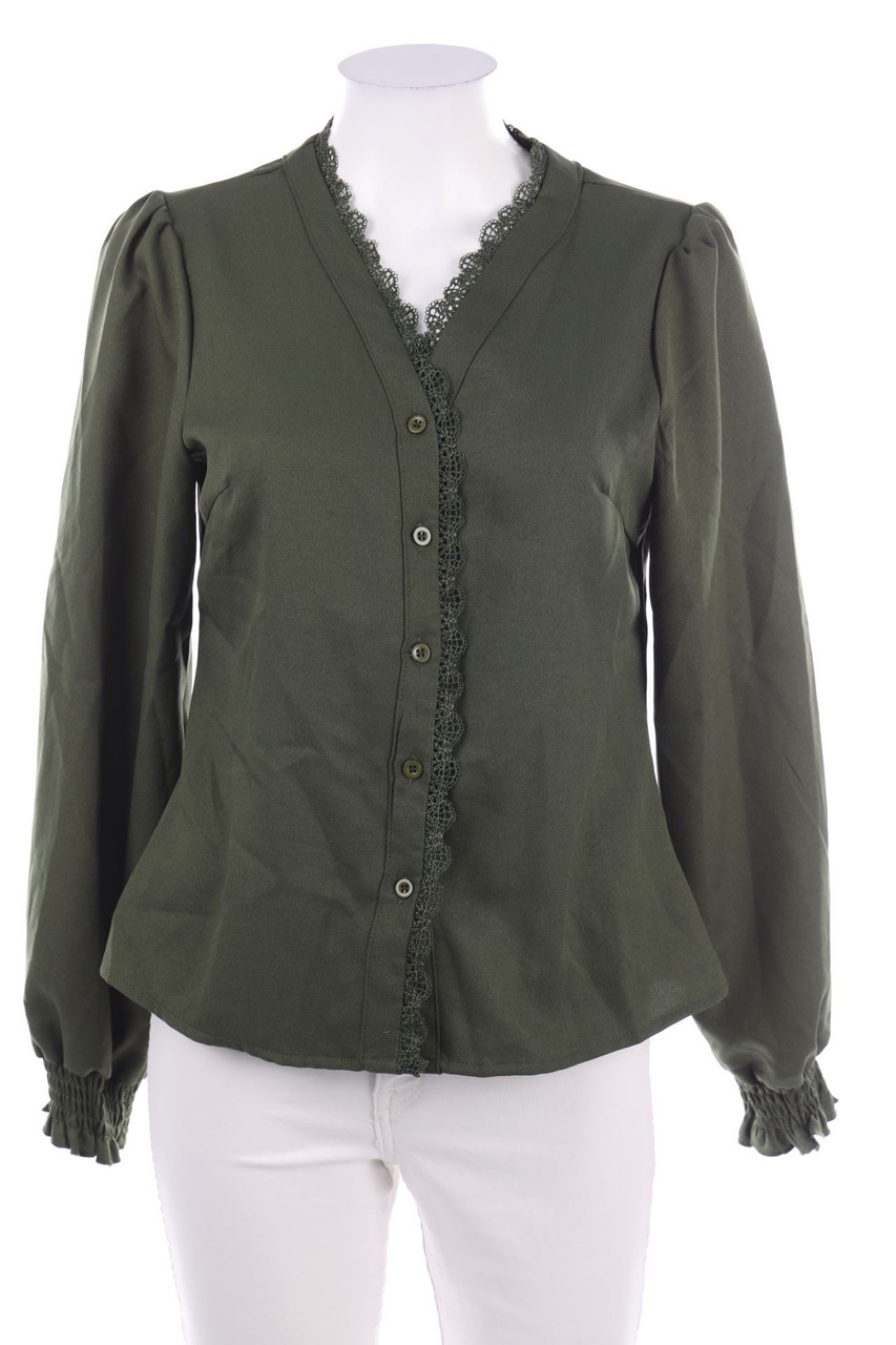 SHEIN - Bluse mit Spitze - D 36