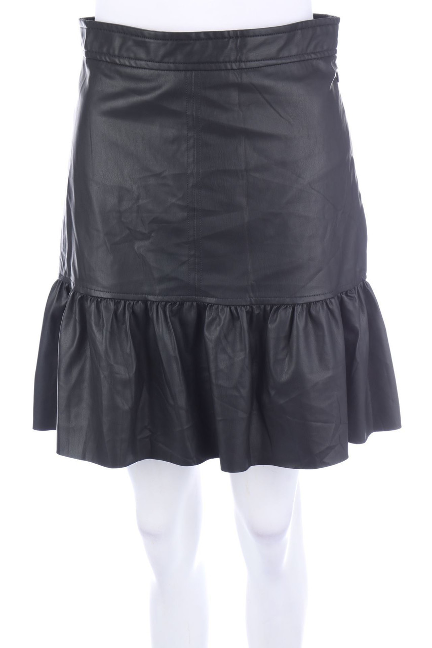 H&M - Faux Leather-Rock - D 36