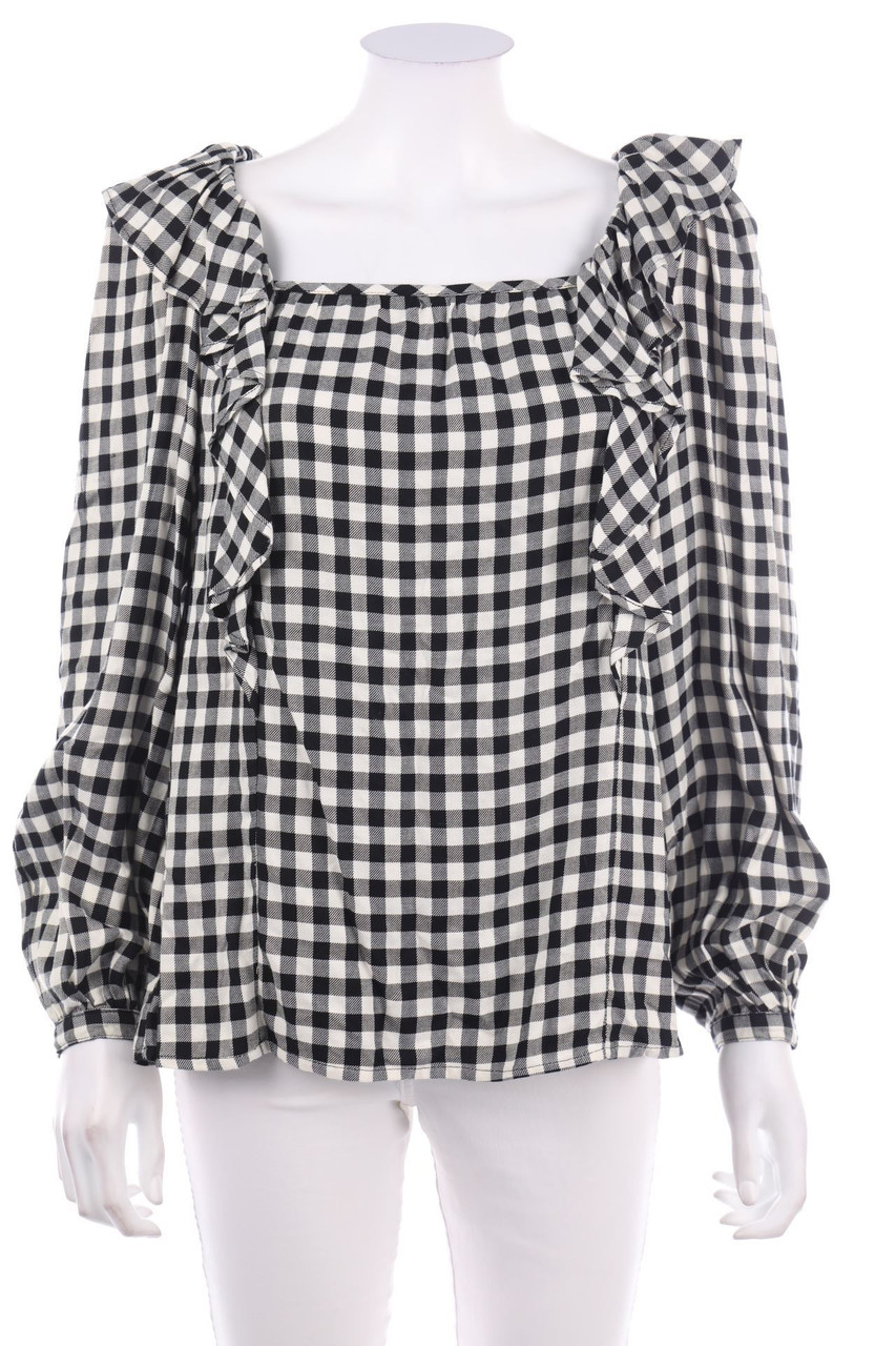 C&A - Bluse mit Karo-Muster - D 40