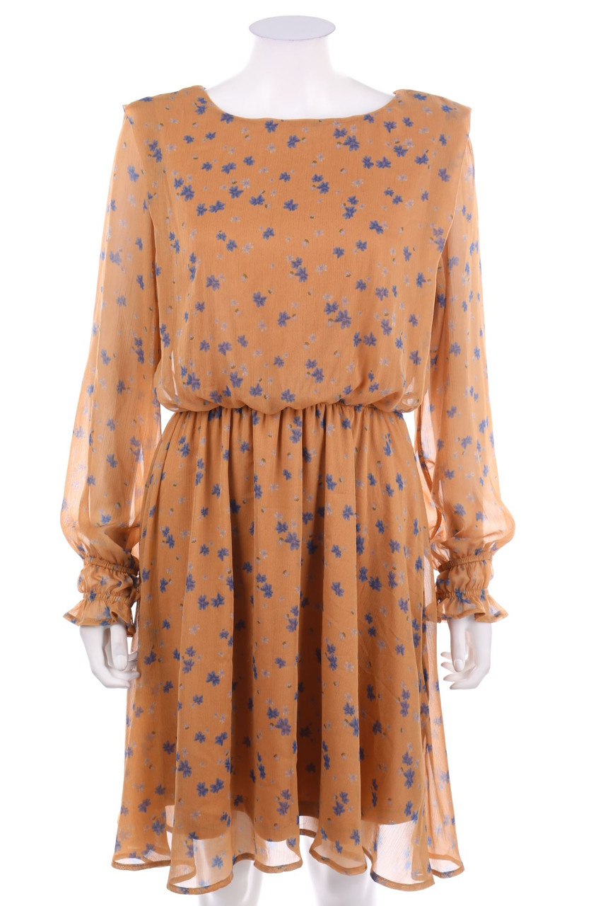 RESERVED - Dress with Flower Print - D 36