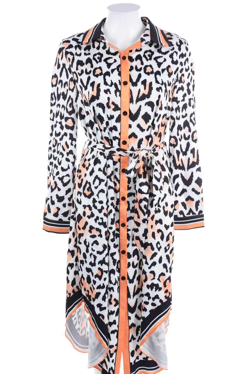 Droimp - Blusenkleid mit Leo-Print - S