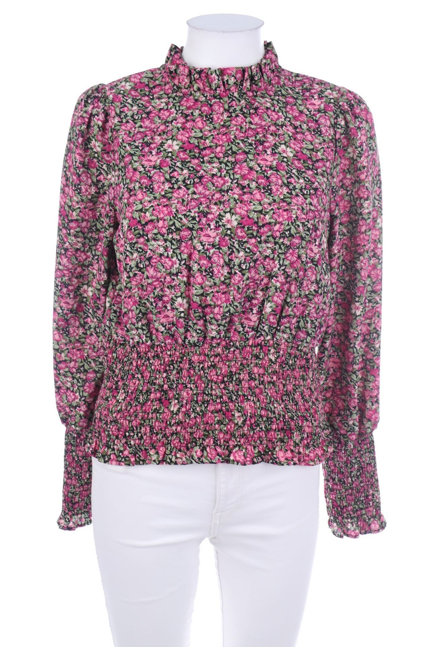 ONLY - Bluse mit Blumen-Print - S