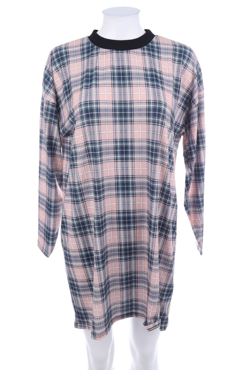 MISSGUIDED - Dress, Checked - D 34