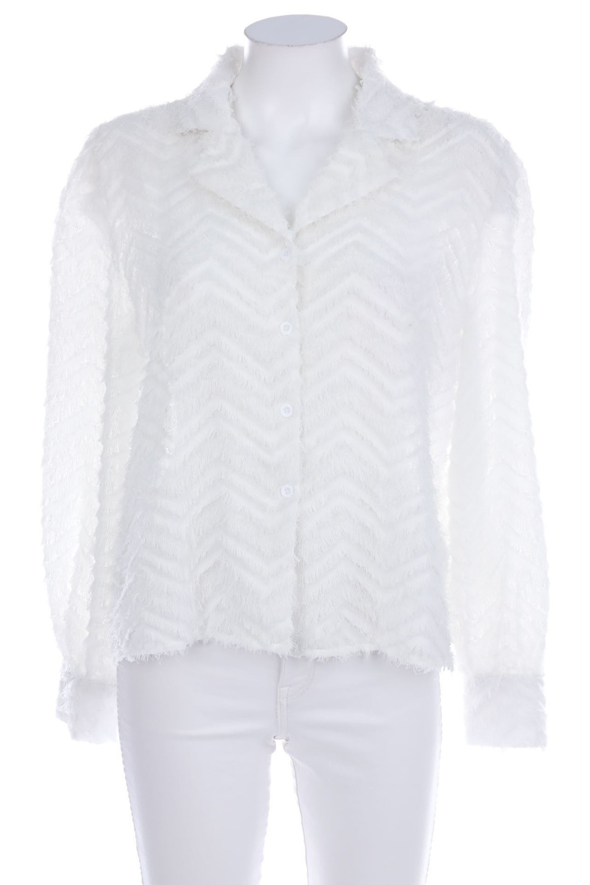SHEIN - Blouse with Fringes - M