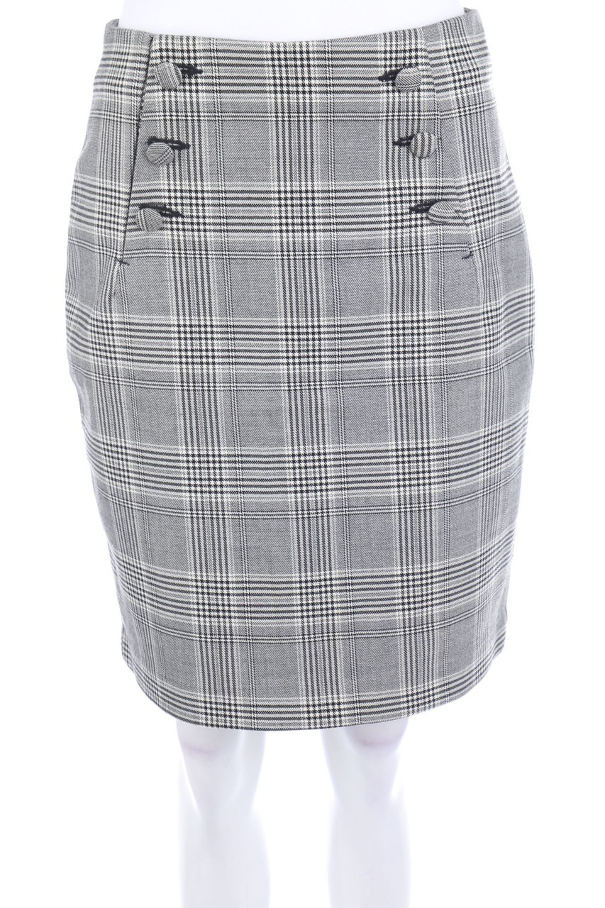 H&M - Karo-Minirock - D 38