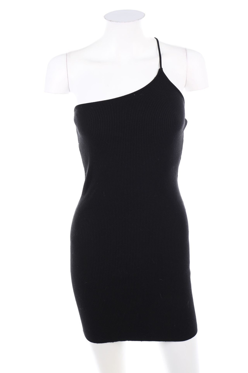 Bershka - One shoulder-Mini-Stretch-Dress - S