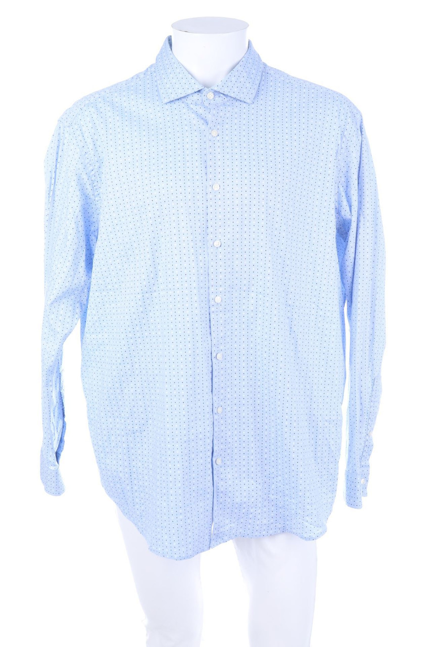 Jake*s - Print-Hemd aus Baumwoll-Mix - 45