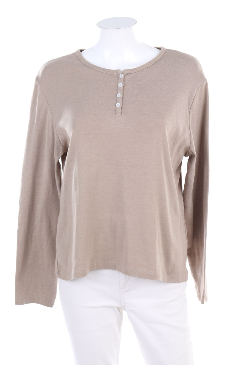 Chicorée - Baumwoll-Longsleeve-Shirt - XXL