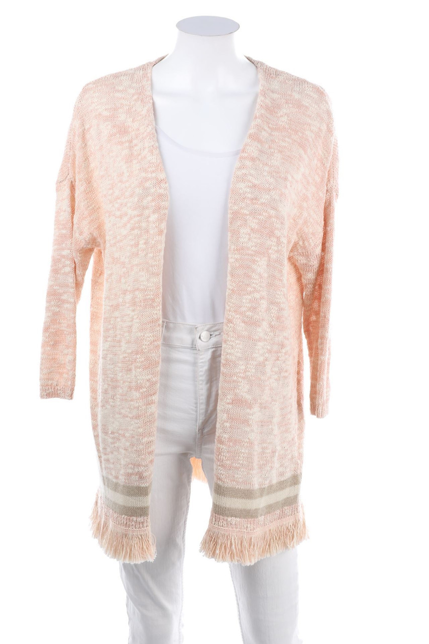 JEFF - Boho-Cardigan aus Baumwoll-Mix - D 36