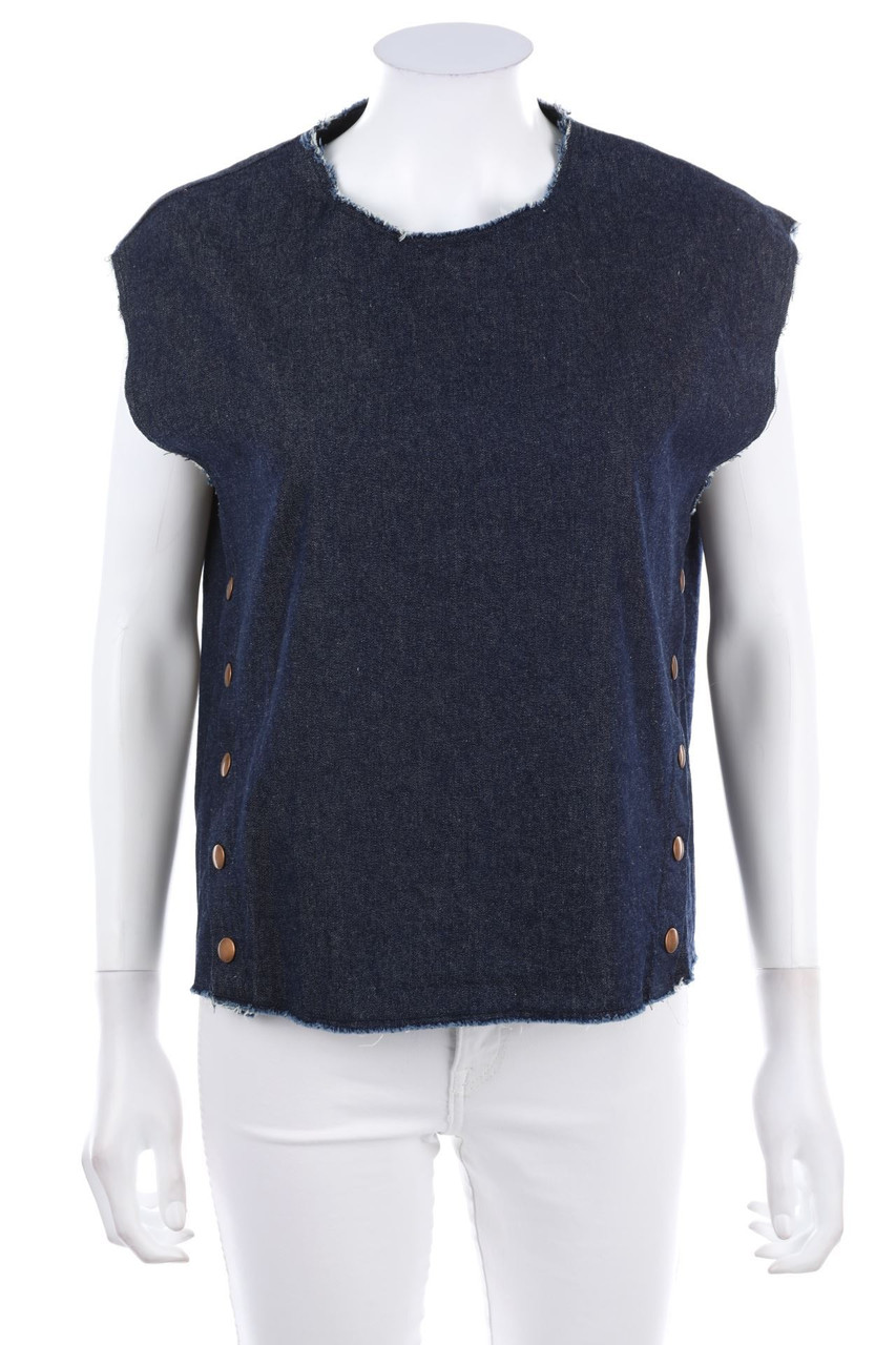 COVERT - Oversize-Denim Blouse - S