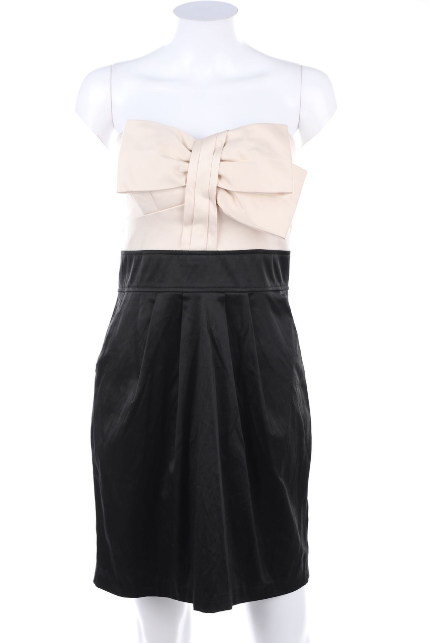 No Label - Cocktail Dress with Bow - L