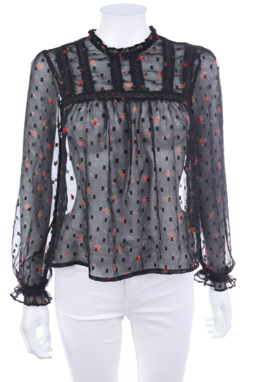 CLOCKHOUSE by C&A - Bluse mit Blumen-Print - D 36