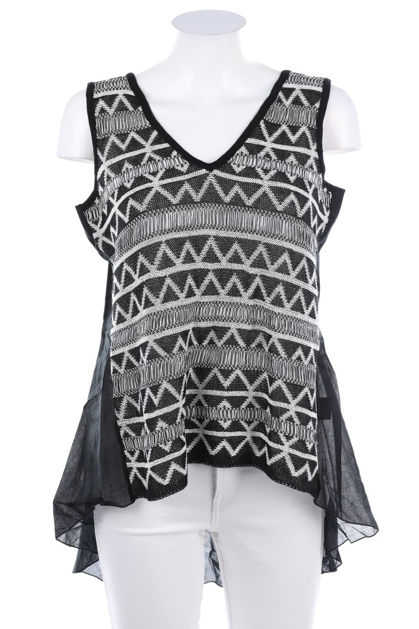 (nude) - Strick-Top aus Baumwolle - D 38